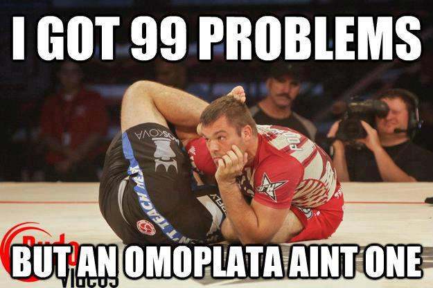 99 problems, omoplata ain't one